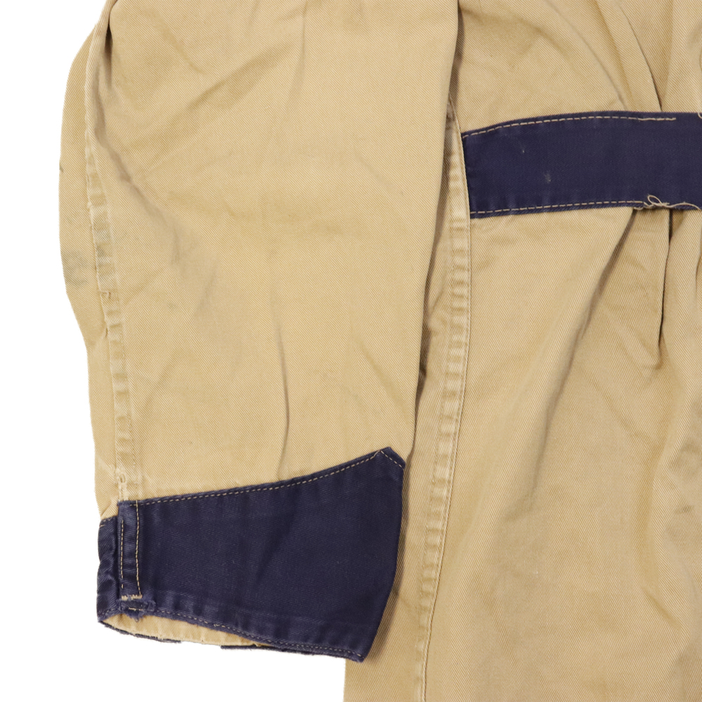Vintage 50s Union Made Contrast Collar Chore Shop Coat Size 40 - Picture 7 of 10
